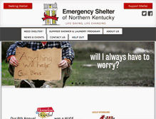 Tablet Screenshot of emergencyshelternky.org